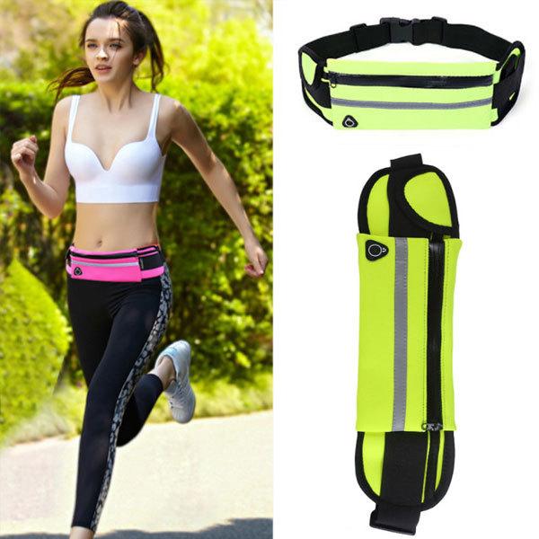 ランニングポーチ ウエストポーチ ボトルポーチ 小物入れ ウォーキング ジョギング スマホ ツーリン...