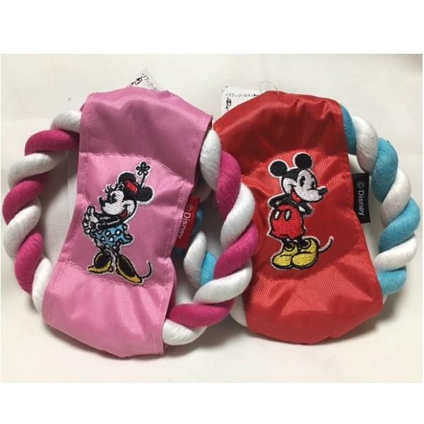 スリーアローズ Disney フリスビートイ ミッキー・ミニー コットンロープ 犬用 おもちゃ TO...