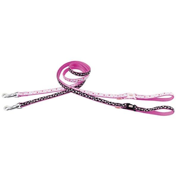 ペティオ リトルエンジェル キラキラリード S ブラック・ホワイト 小型犬 犬用 引き紐