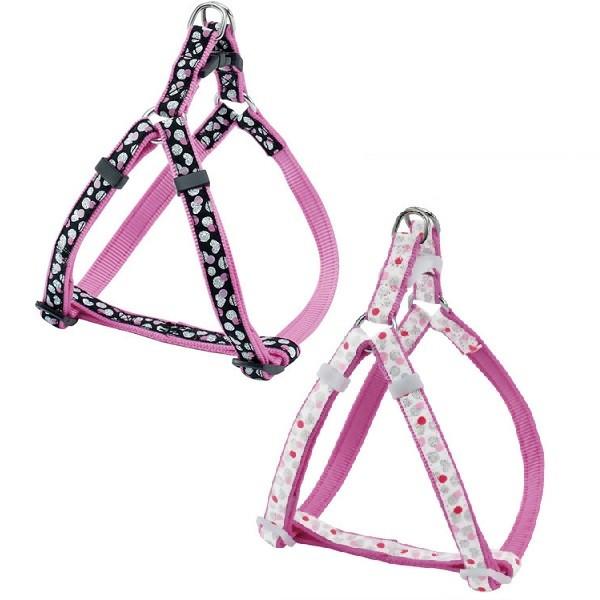 ペティオ リトルエンジェル キラキラハーネス S ブラック・ホワイト 小型犬 犬用 胴輪 【クリック...