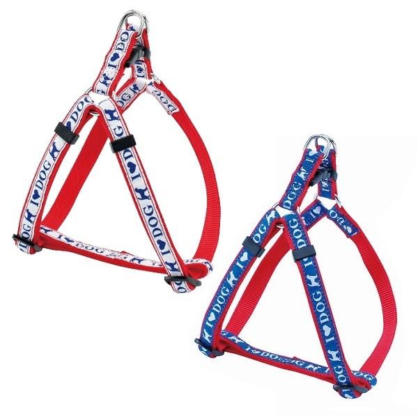 ペティオ リトルエンジェル ラブドッグハーネス XS・SS ブルー・ホワイト ミニ犬〜超小型犬 犬用...