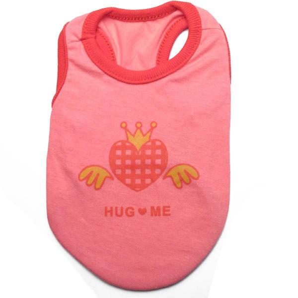 HUG ME タンクトップ 3号・5号・6号・7号 MD-3号 ピンク 犬服 超小型犬〜小型犬用 (...