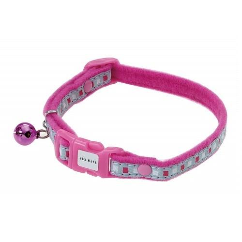 アドメイト パピーカラー スクエア ピンク パピー(仔犬)・超小型犬・猫用 首輪 ADD. MATE