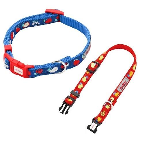ペティオ キャンディベル アップルカラー XS・SS ブルー・レッド ミニ犬〜超小型犬 犬用 首輪 ...