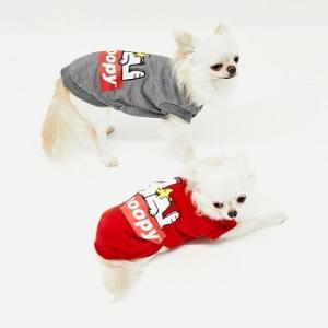 PEANUTS スヌーピー おやすみクルー トレーナー レッド 1号・2号・3号・3号ロング・4号・...