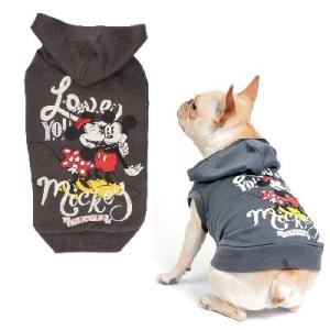 スリーアローズ ディズニー ミッキーミニー パーカー フレブルサイズ (FBS・FBM) ダークグレ...