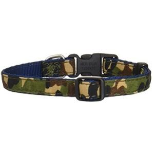 ターキー ビビュードッグ BD 迷彩カラー S グリーン 小型犬用 〜10kgまで 首輪 【※クリッ...