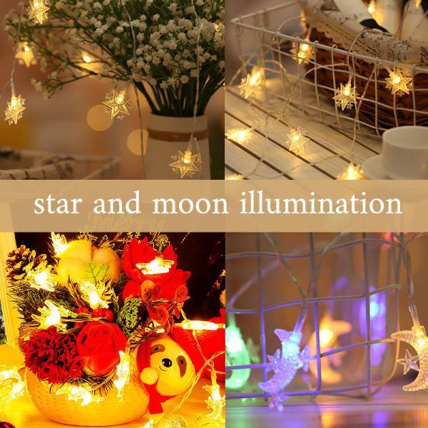 LED イルミネーション 40球 USB電源 / ストリングライト 間接照明 クリスマス 韓国 ライ...