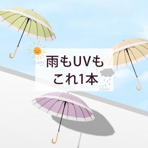 晴雨兼用 長傘 自動傘 パステルカラー レディ...の詳細画像3
