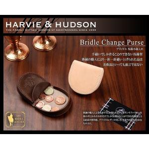 HARVIE&HUDSON 本革使用 二つ折りメンズ小銭入れ馬蹄コインケース ハービーアンドハドソン HA-1008｜springstate