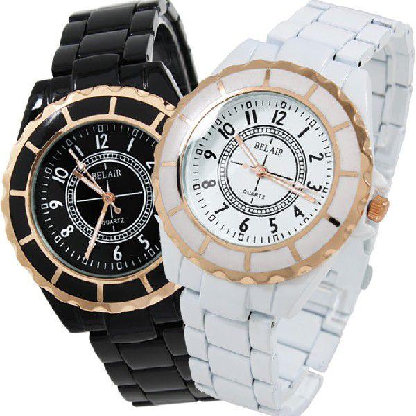 腕時計 レディース腕時計 1カラーコーティング ピンクゴールド仕上げ メタルベルト クォーツ 女性用...