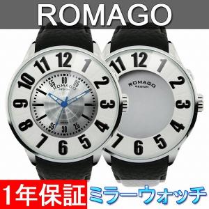 正規品 ROMAGO DESIGN腕時計 ロマゴデザイン RM007-0053ST-SV ヌメレーション Numeration 西内まりあ着用シリーズ メンズ腕時計 送料無料｜springstate
