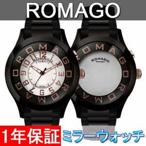 正規品 ROMAGO DESIGN腕時計 ロマゴデザイン RM015-0162SS-BKRG アトラクション Attraction 元EXILE MATSU着用シリーズ メンズ腕時計 送料無料｜springstate