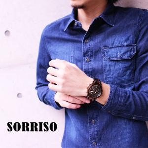 腕時計 メンズ腕時計 SORRISO 日本製シ...の詳細画像3