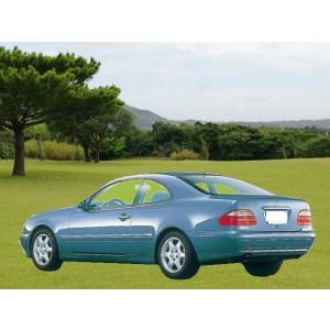 ベンツ CLK W208 (CLK320,200) 販売年'97/09〜 カット済み断熱フィルム｜springwood