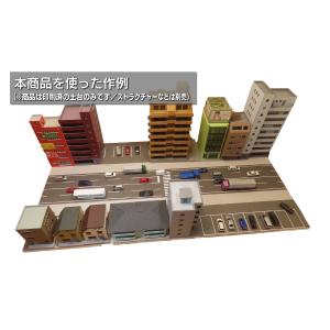 アオシマ プラモデル 1/150 団地 ホワイト 1棟セット 建築ロマン堂 No