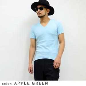 【閉店セール】Tシャツ メンズ ネオンカラーV...の詳細画像5