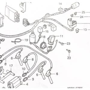 ホンダ（HONDA） ホーネット VTR ジェイド ゼルビス スパーダ etc 純正