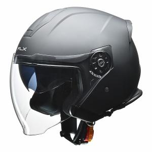 送料無料(沖縄＆離島は除く)　リード工業　FLXジェットヘルメット　マットブラック　LL(61〜62cm未満)　　