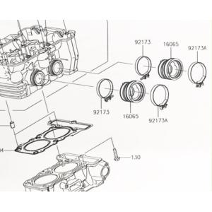 カワサキ（Kawasaki） ゼファー400(ZR400C) C3〜C7 インシュレーター