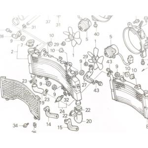 VFR750R(RC30)　サーモスイッチ　図中(24番)　37760-MT2-003　(37760...