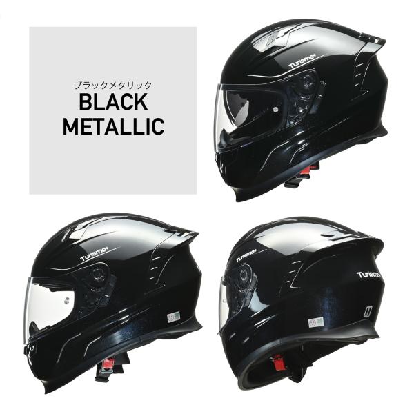 送料無料(沖縄＆離島は除く) リード工業　LEAD　Turismo+（ツーリスモ・プラス）ブラックメ...