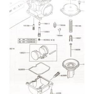 カワサキ（Kawasaki） ゼファー1100(ZRT10A) カムチェーンテンショナー