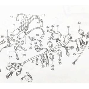 CBX400F　レギュレターレクチファイヤーASSY(レギュレター)　図中(21番)　31600-M...