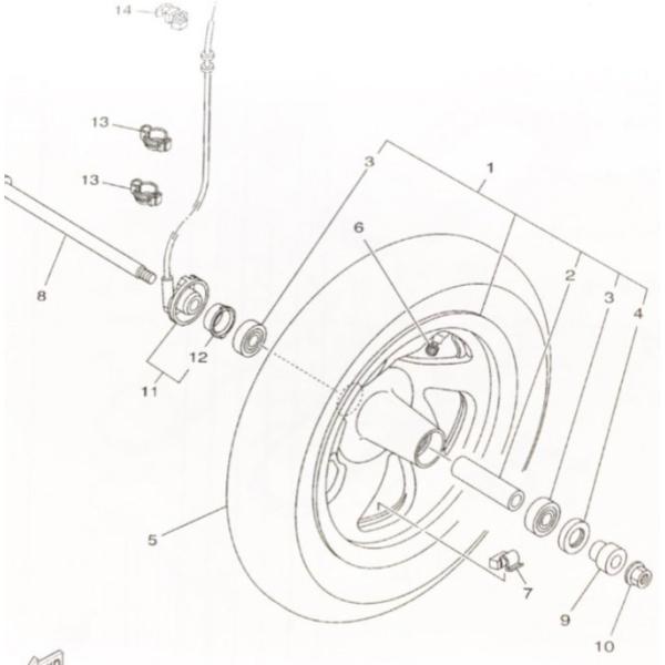 マジェスティ250マジェスティC(SG03J)　5GM1/5SJ4/5SJE以外に適合　スピードセン...