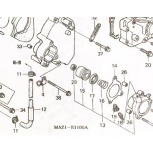 スズキ（SUZUKI） イナズマ400(GK7BA) フロントフォークオーバーホール