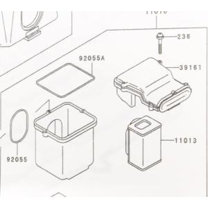 カワサキ（Kawasaki） ゼファー750RS(ZR750C) セルモーター