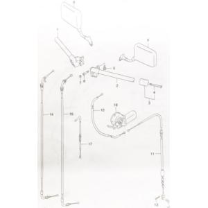 GSX1100Sカタナ(GU76A)　2000年モデル　バーエンドセット　(ハンドルバーバランサー)...