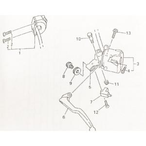 ヤマハ発動機 SR400(1JR) リヤフェンダー (リアフェンダー