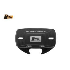 DZELL USB TWOポート カラー ブラック 780221 マスターシリンダーリザーブタンクボルトオンタイプUSBポート 充電器