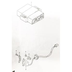 インパルス400(GK79A)　シグナルジェネレーター 図中(2番)　33110-10D00
