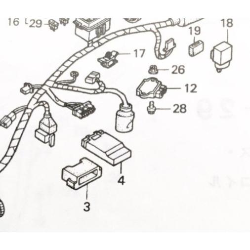 CB1000SF(SC30) レギュレター　(レギュレートレクチファイヤー　レギュレーター)　 図中...