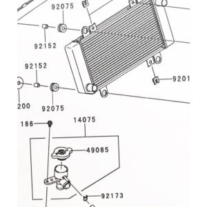 ZXR250/ZXR250R オイルパン ガスケット ZX250-A2/B2 : マニアック