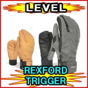 2018-2019レベル REXFORD TRIGGER　レックスフォード トリガー　３フィンガーグローブ