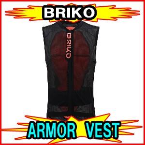 【BRIKO】ブリコ　ARMOR VEST アーマーベスト　脊椎パッド　バックプロテクター　2001...