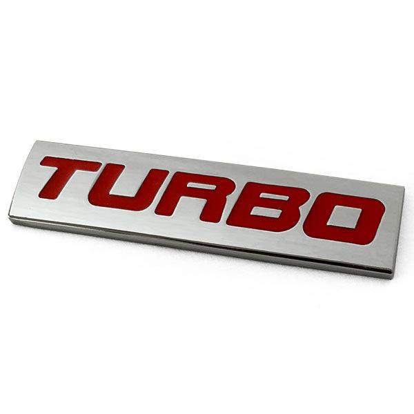 エンブレム 車 ステッカー TURBO ターボ パーツ カー用品 3D アクセサリー ロゴ マーク ...