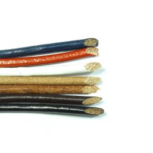 革紐 本革 3mm 丸紐 1m単位 革ひも 切...の詳細画像3