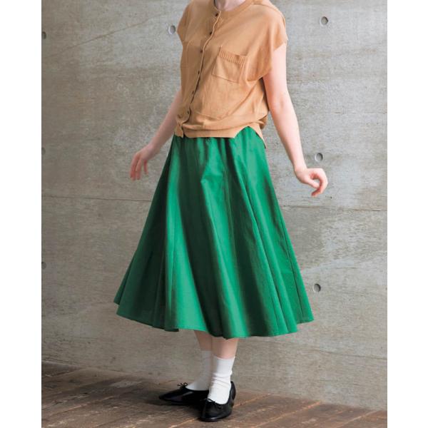 12枚はぎフレアスカートdesign by かたやまゆうこ（KY-0003）　型紙　 M  LLサイ...