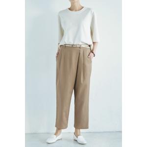 タックパンツ　型紙　S　M　L　LLサイズ【型紙/パターン/縫い代付き/ソーイング/レディース/パン...