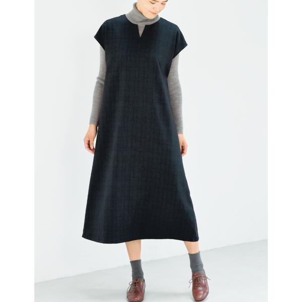 【型紙】フレンチスリーブのジャンパースカート(SB-0062)　型紙　S　M　L　LLサイズ【ブティ...