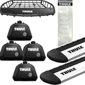 THULE キャリアset1台分 アウディ:80:アバント   RR付車 th710410 th7111 th859xt STWH27｜sptanigawaya