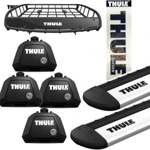 THULE キャリアset1台分 アウディ:A6:アバント  4B# RR付車 th710410 th7112 th859xt STBK27｜sptanigawaya