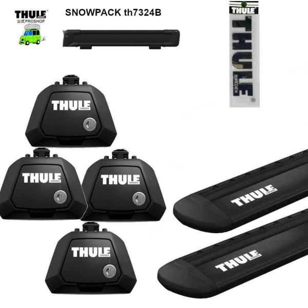 THULE キャリアset MERCEDES BENZ C-Class Wagon W204 RR付...