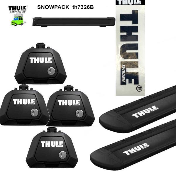 THULE キャリアset MERCEDES BENZ C-Class Wagon W204 RR付...