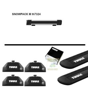 THULE キャリアset FIAT 500X  3BA-33413系  DR付車 th7106 t...