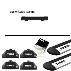 THULE キャリアset FIAT 500X  3BA-33413系  DR付車 th7106 t...